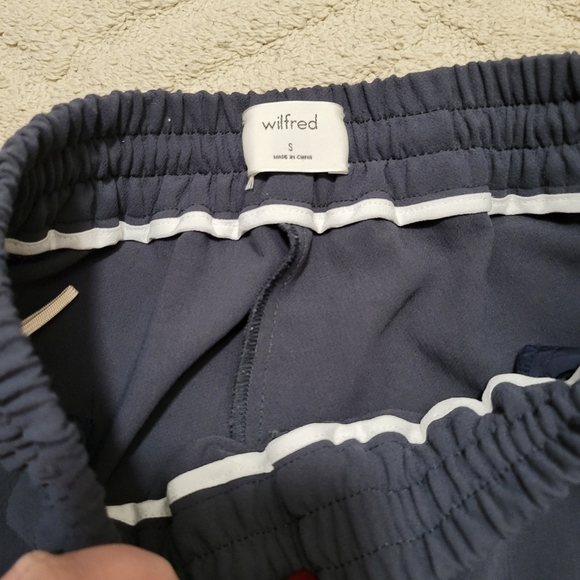 Aritzia Navy Jogger Pants - Picture 4 of 9